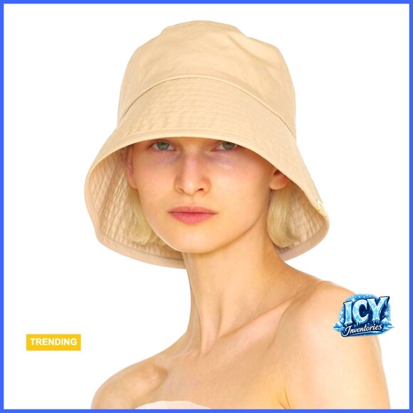 Packable Travel Safari Bucket Hat Deep Brim Cotton Adjustable Women\'s Fashion main image 7